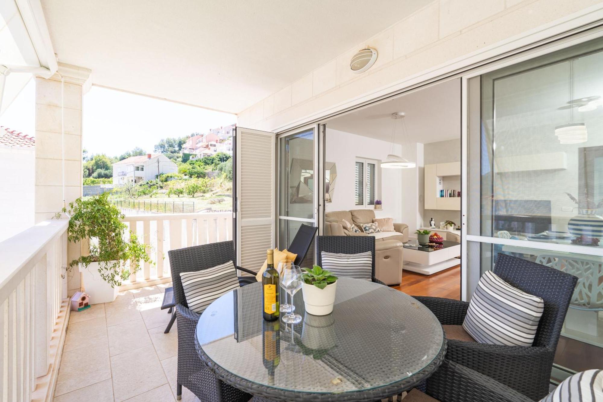 Seaview Elegance Apartment Zaton  Esterno foto