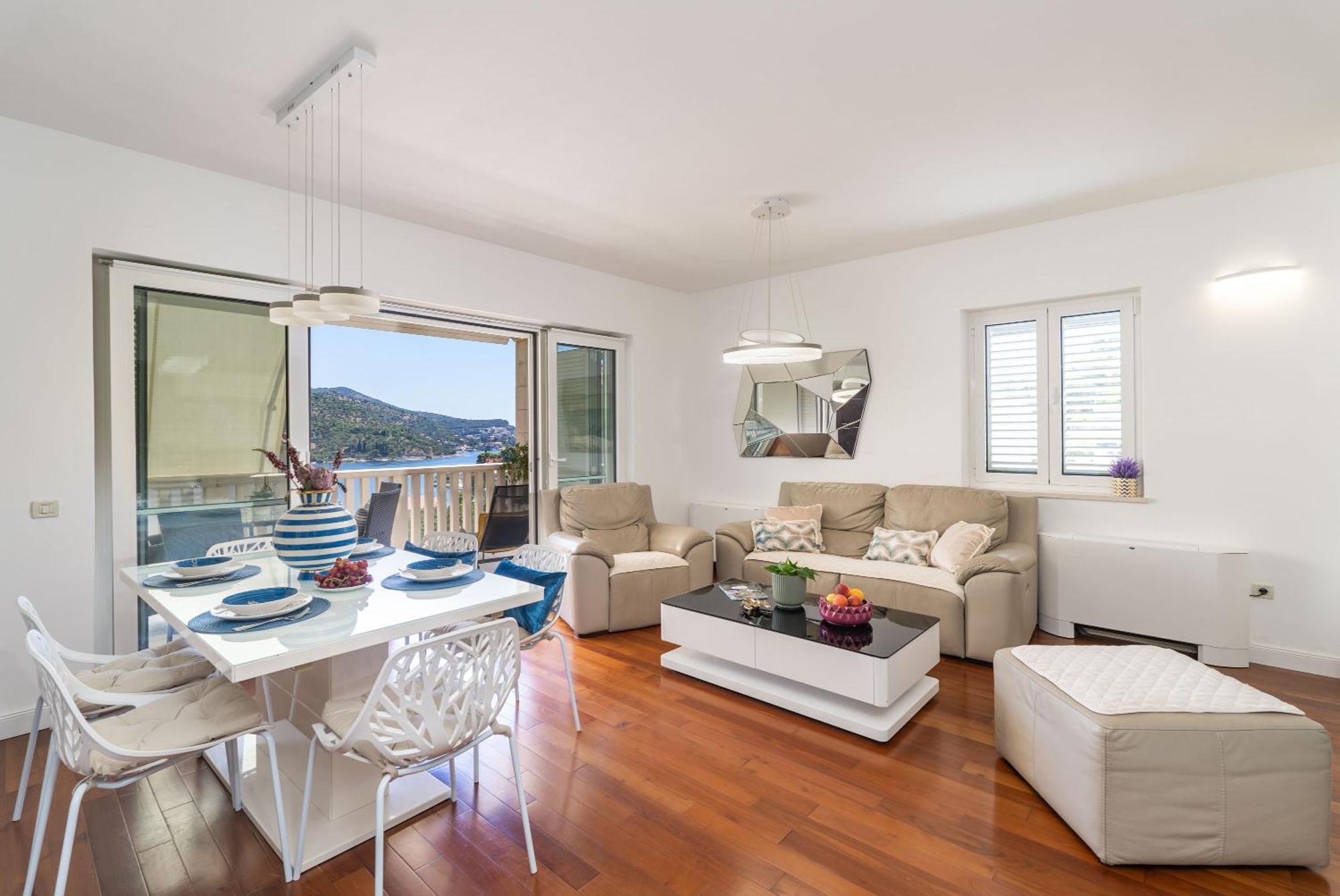 Seaview Elegance Apartment Zaton  Esterno foto